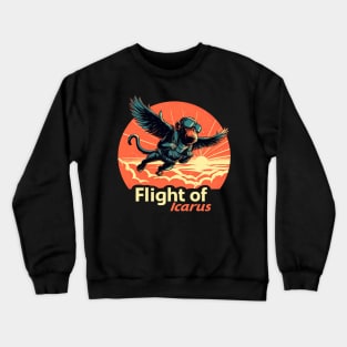 Flight of Icarus Iron Maiden monkey Crewneck Sweatshirt